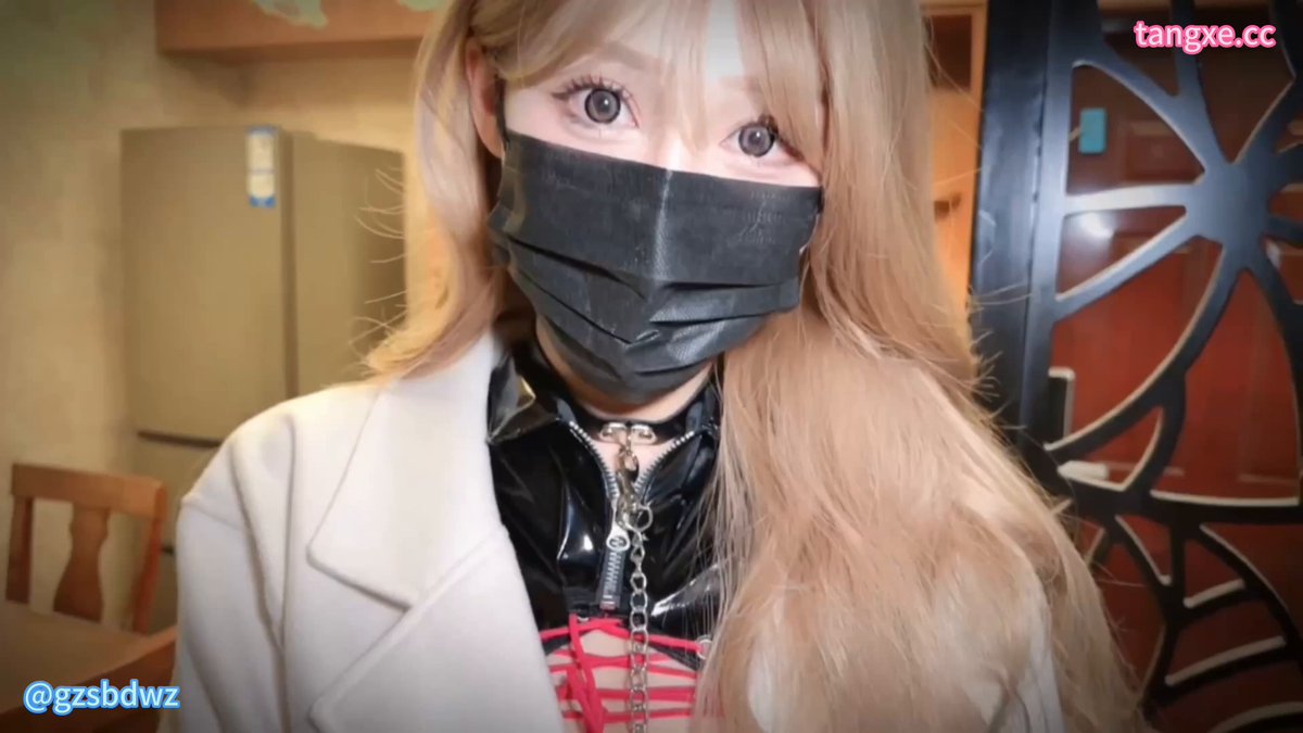 Masked Blonde Slut Blindfolded and Bound, Fingered Until She Squirts and Orgasms