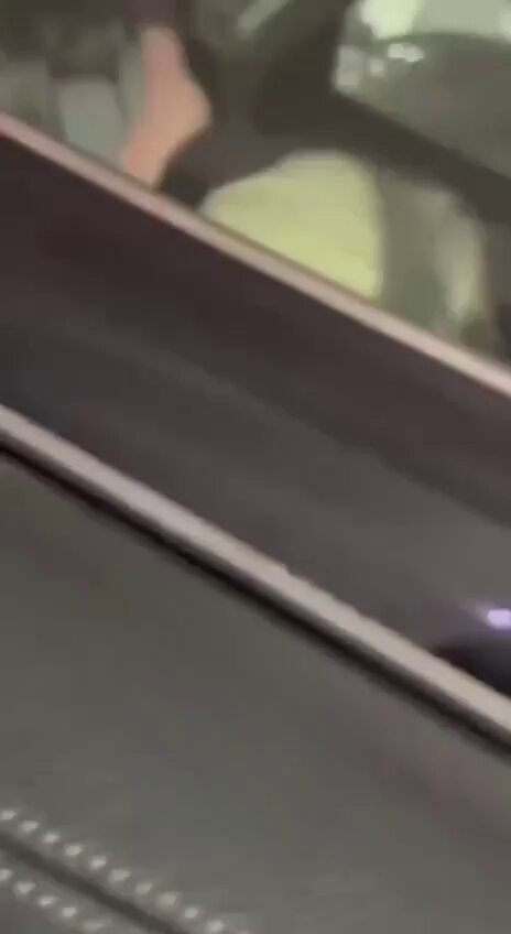 Car Peeping: Big-Breasted Beauty in High Heels & Stockings Furiously Masturbates! Perky Butt and Huge Breasts Sway to an Explosive Cumshot