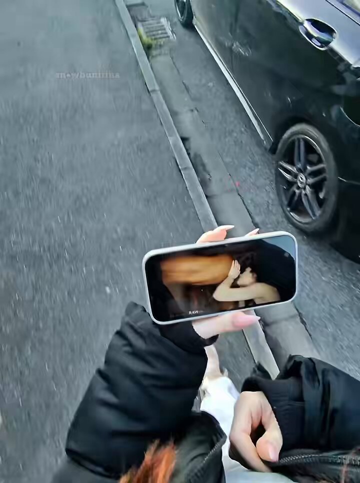 Car sex while watching deepthroat and facial! Horny slut fingers herself, soaked and pussy juices flowing