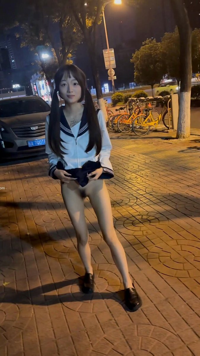 chudai💫 #트윈포니테일로리타 #야외노출미션 #오프라인연결 