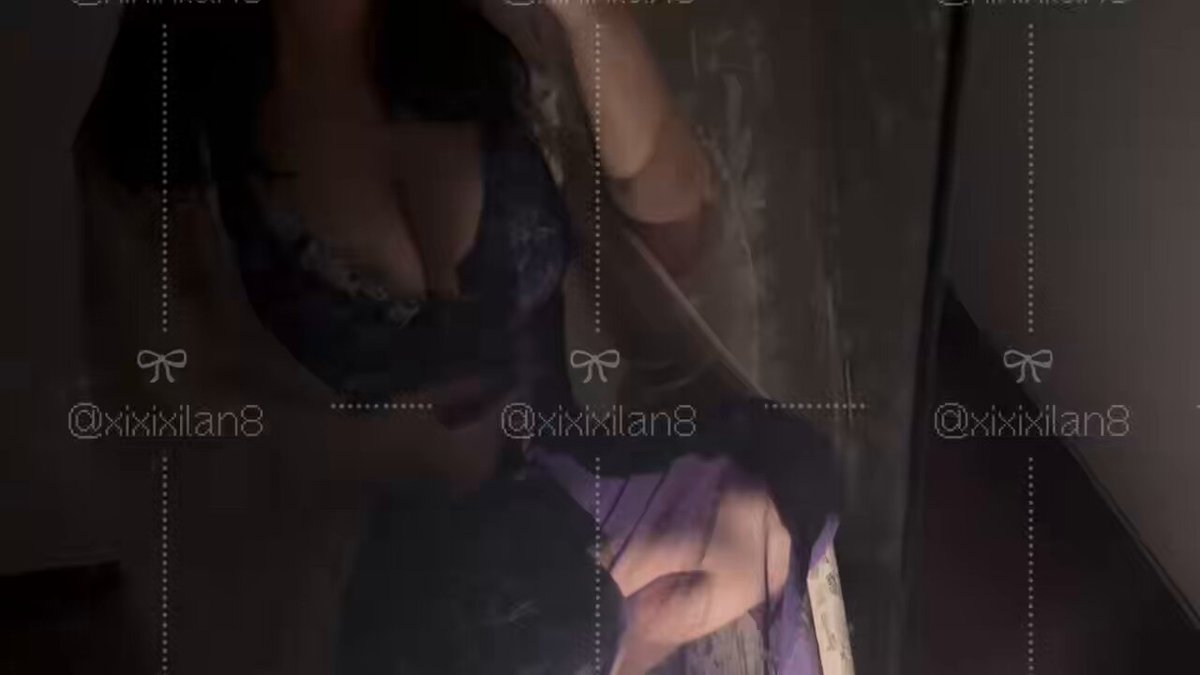Purple Lace Beauty Deep-V Busty Self-Pleasure Show