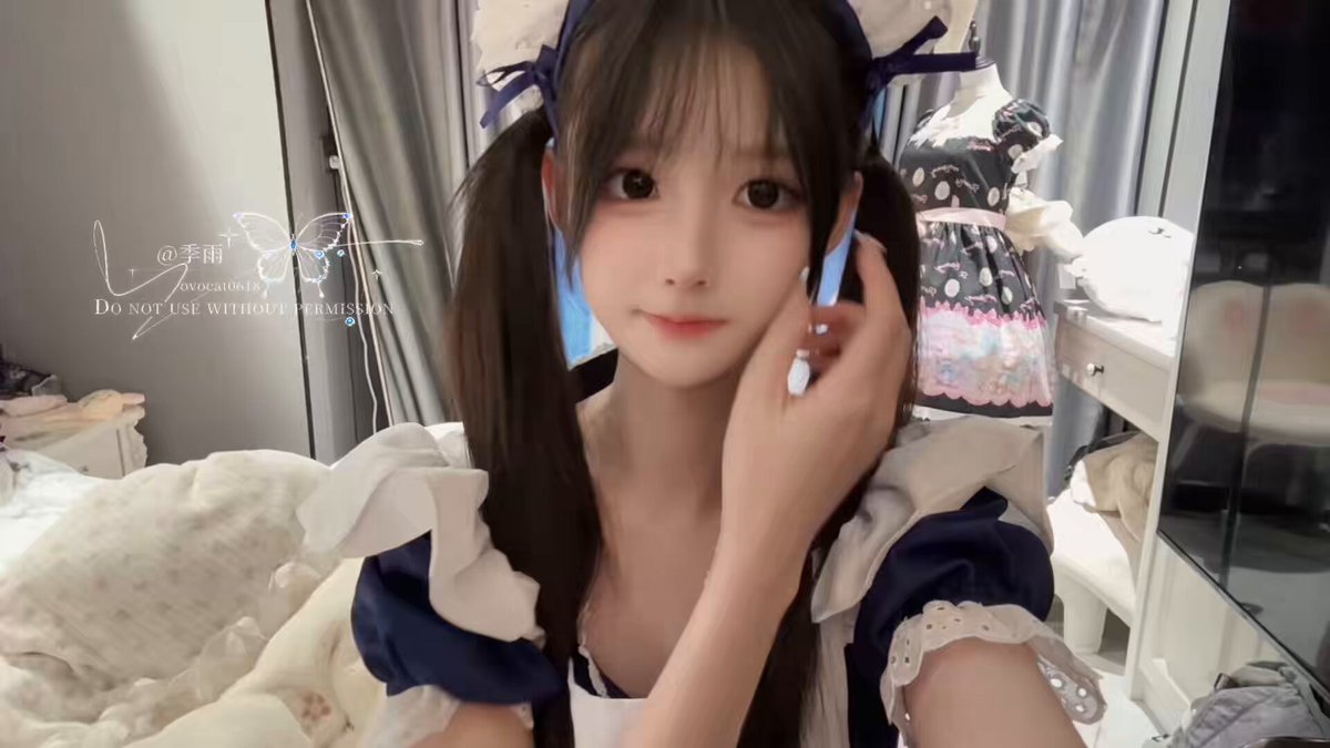 可爱双马尾女仆妹子诱惑（内容已编辑） - 123av.fun独家！