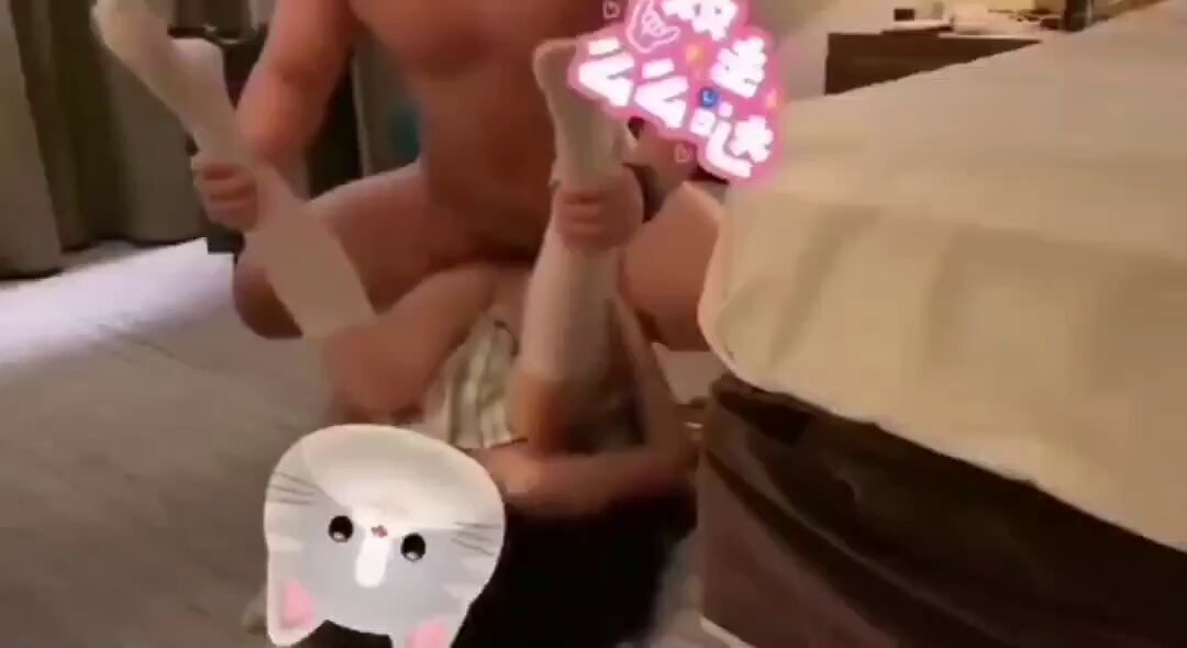 Muscular Man Lifts Stocking-Clad Legs High and Pounds While She Flips on Top