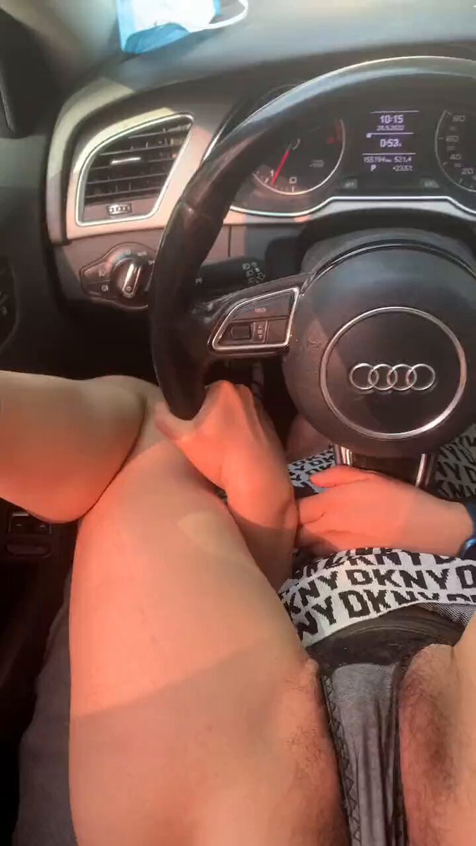 Extreme Car Exposure! Fingers Forcefully Thrust into a Wet Pussy in a Luxury Car, Intense Squirting
