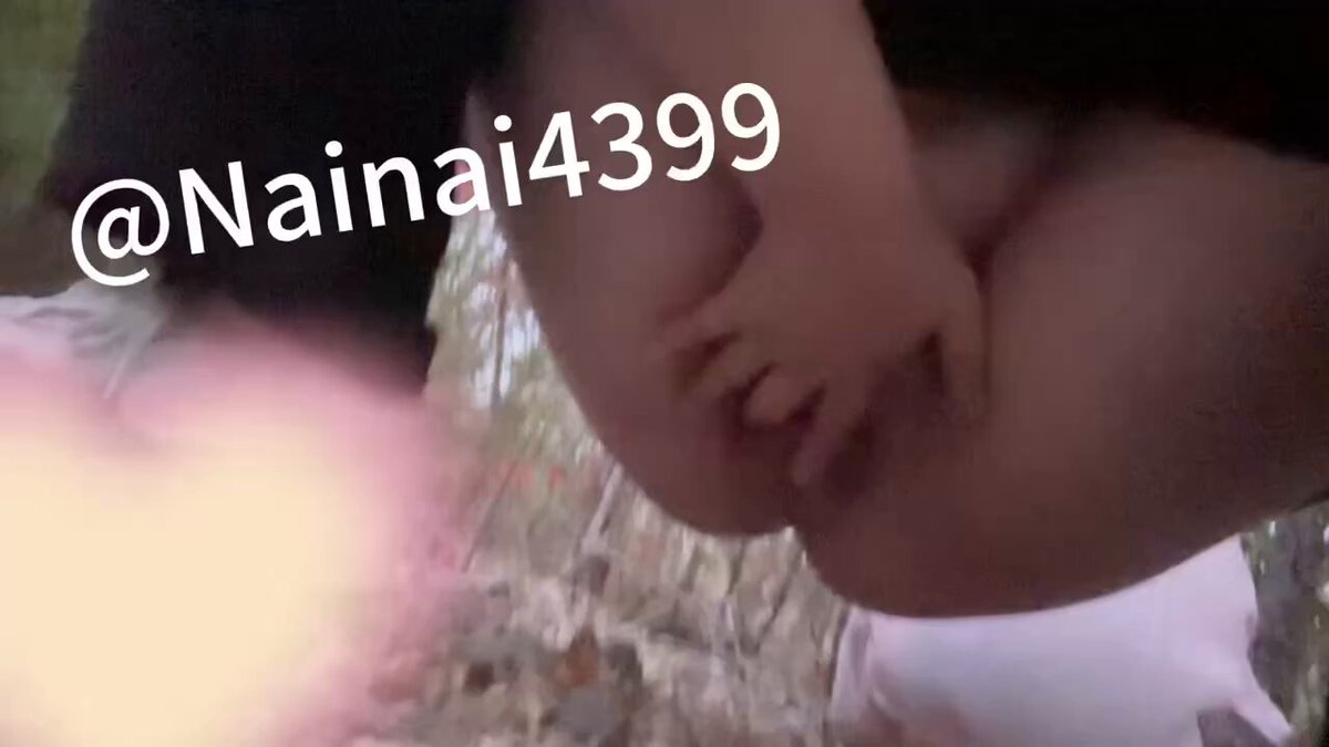 Outdoor wild sex! Nainai's big ass and perky butt self-pleasures her wet pussy, squirting wildly