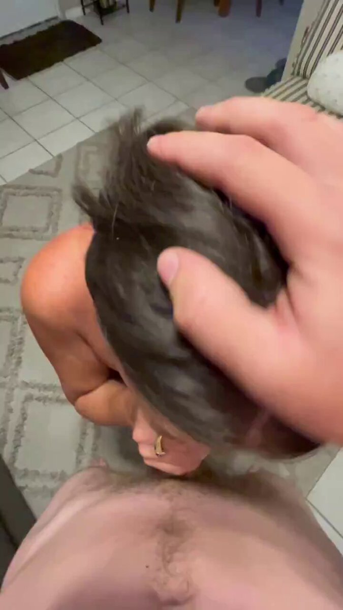 Big-Butt Man Kneels to Lick a Huge Cock, Then Gets His Arched Butt Fucked Hard to an Anal Orgasm