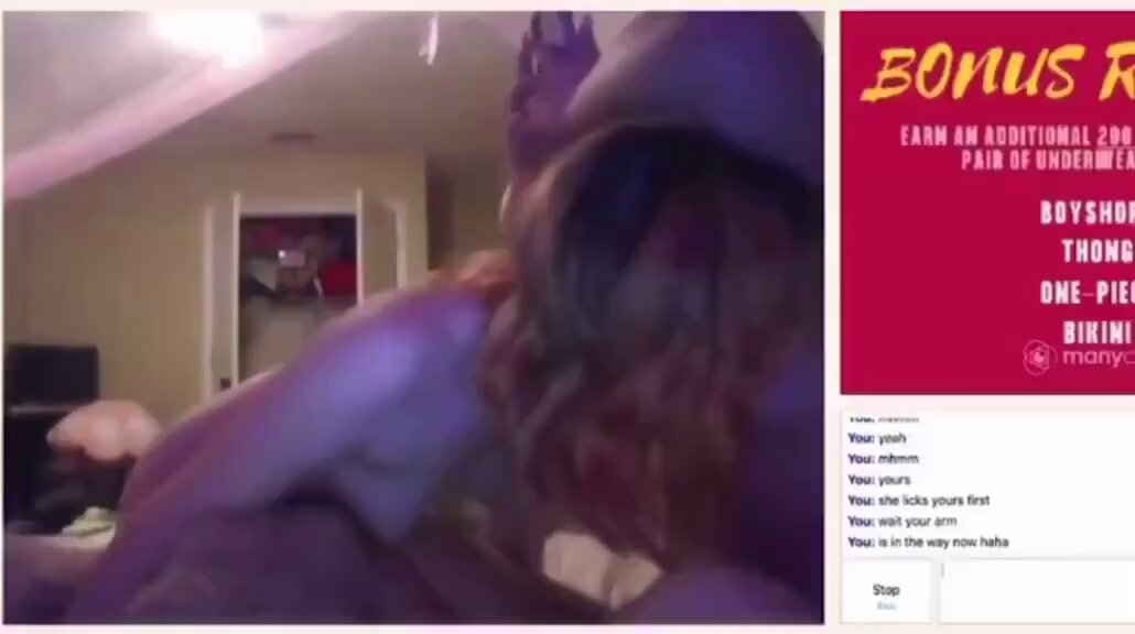 Bonus Room: Two Beautiful Girls Nude Tease Show — Wet, Busty Mutual Fondling and Wild Orgasms!