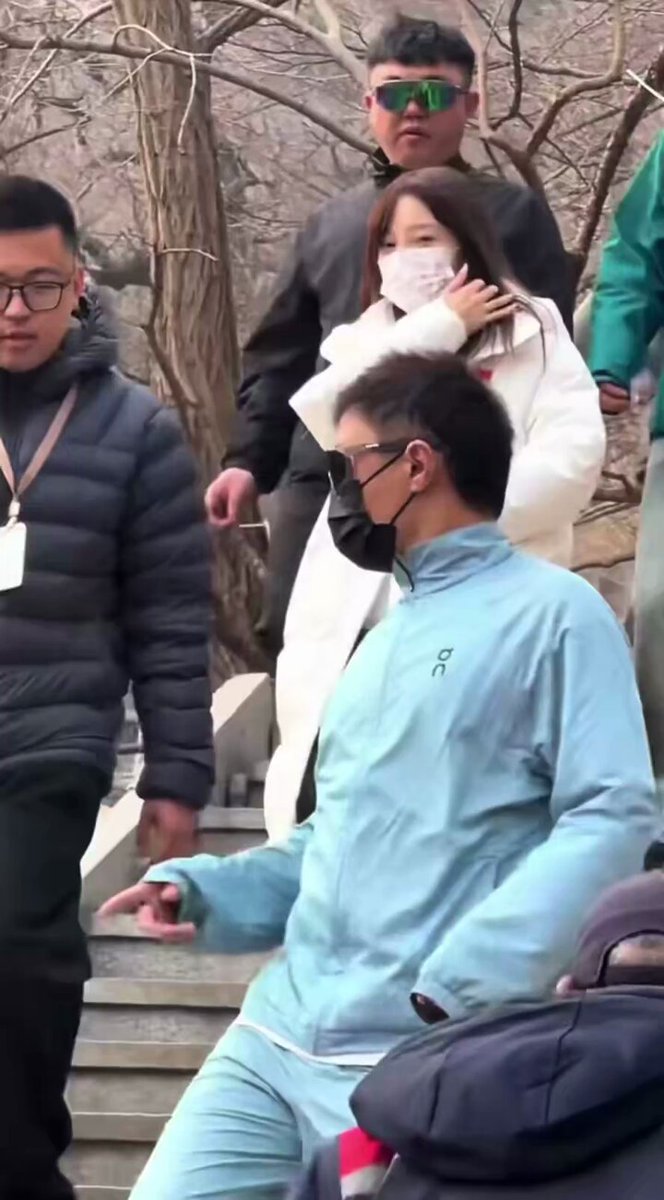 Beauty Surrounded by Many During Outdoor Mountain Hike! The Lewd Masked Orgy