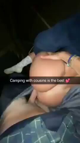 従姉弟の野営で車内セックス！巨尻と巨乳、激しい挿入で連続絶頂