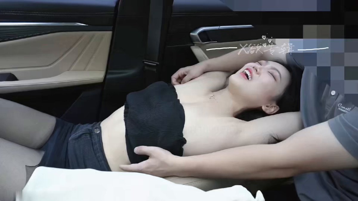 Stocking-Clad Beauty Exposed in Car, Moaning During Footjob Training — Nonstop Orgasms
