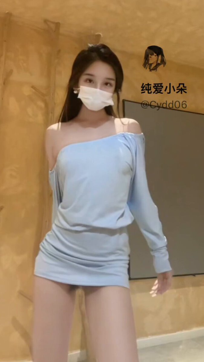 Masked beauty in a blue dress goes wild! Exposed breasts and a perky butt gyrate seductively — 123av.fun ultra-hot exclusives