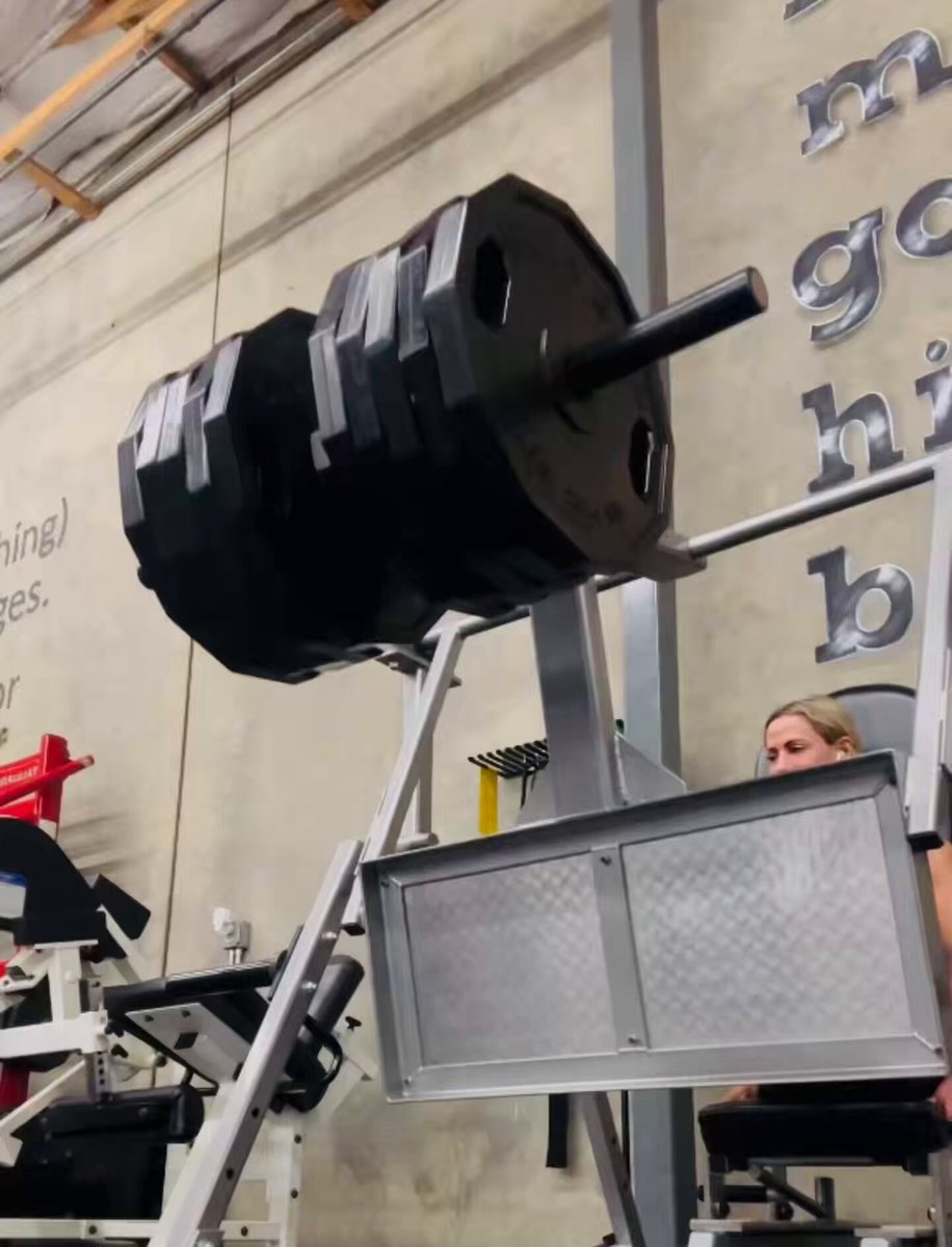 Refinery Pro Gym 
Hammer Strength Leg Press 450 