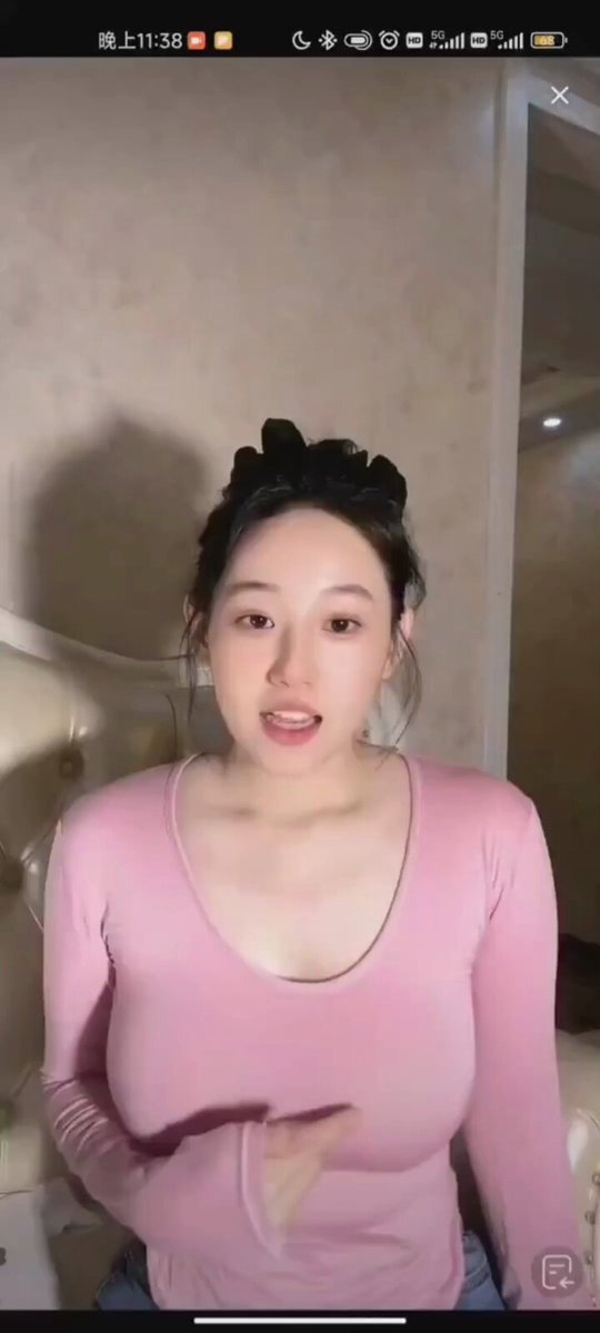 Busty Beauty in Pink Seduces on the Sofa! Big Boobs Bounce as Fingers Tease — Super Sexy