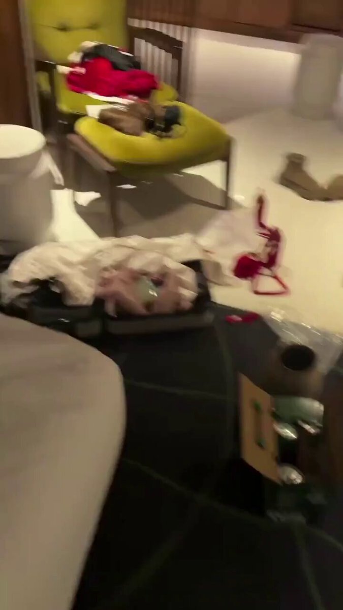 Hotel Room Sex Toy Free‑for‑All! Pink Panties and Vibrators Scattered Everywhere