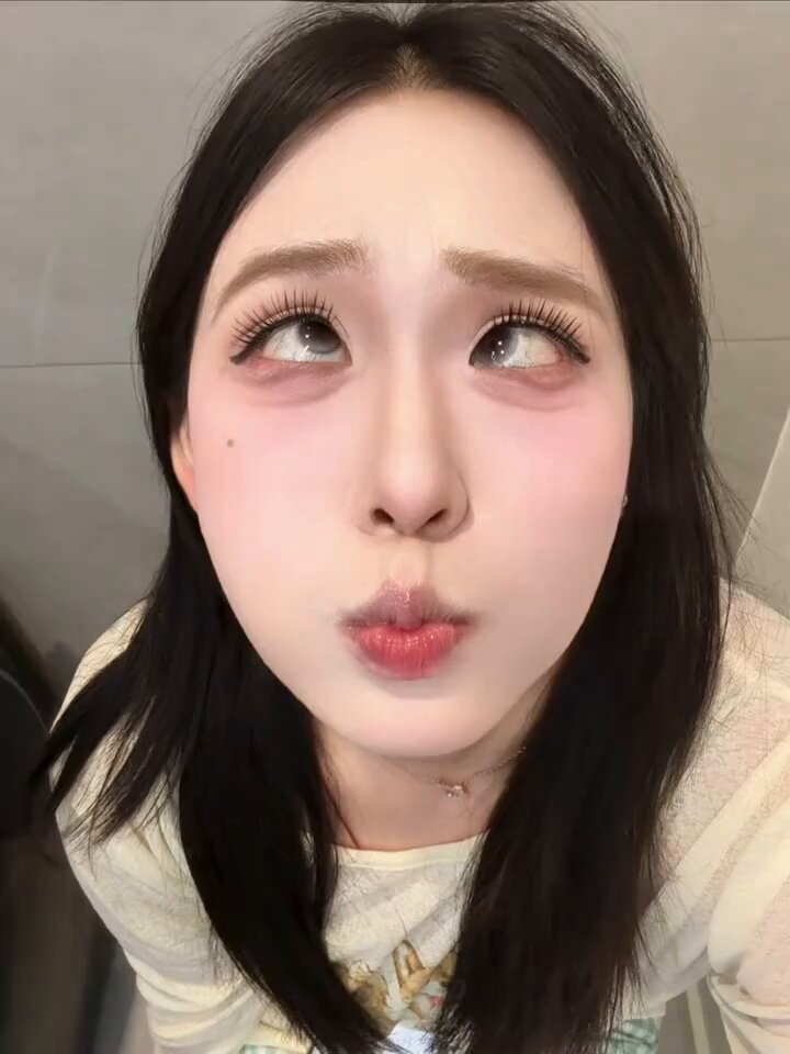 Cute Girl Pouting in the Bathroom — Super Seductive! Exclusive on 123av.fun