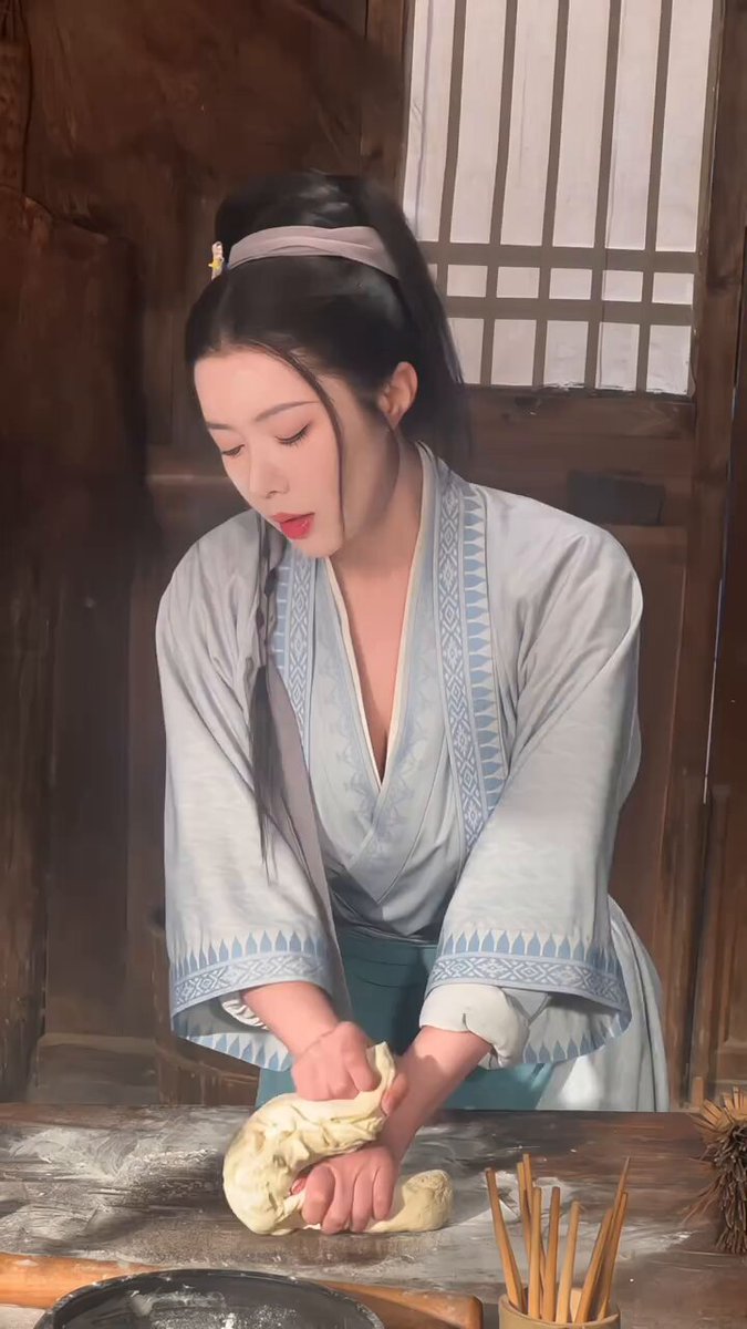 大朗，炊饼做好了... 