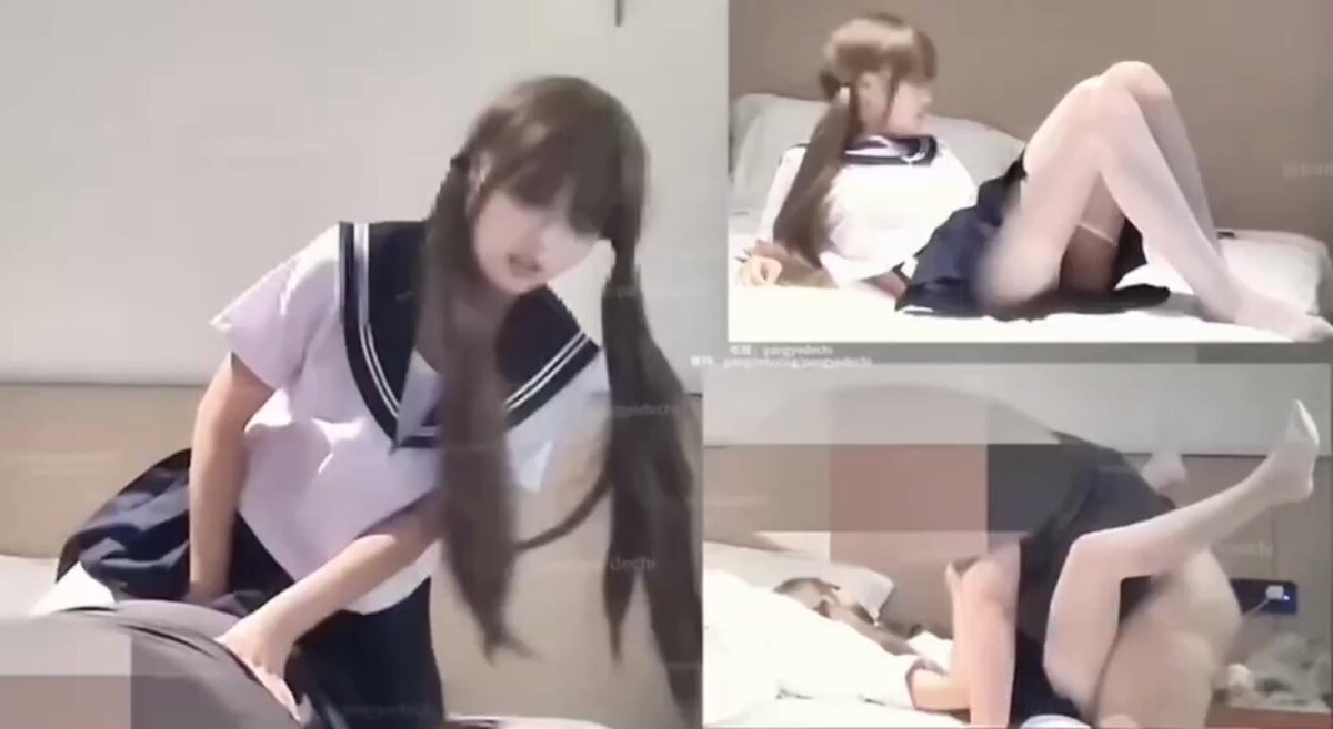[Edited] Adult woman in sailor outfit at hotel — content redacted