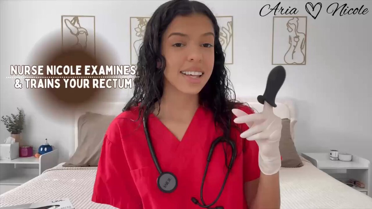 让我检查一下你的直肠，并训练它容纳更多东西（； 