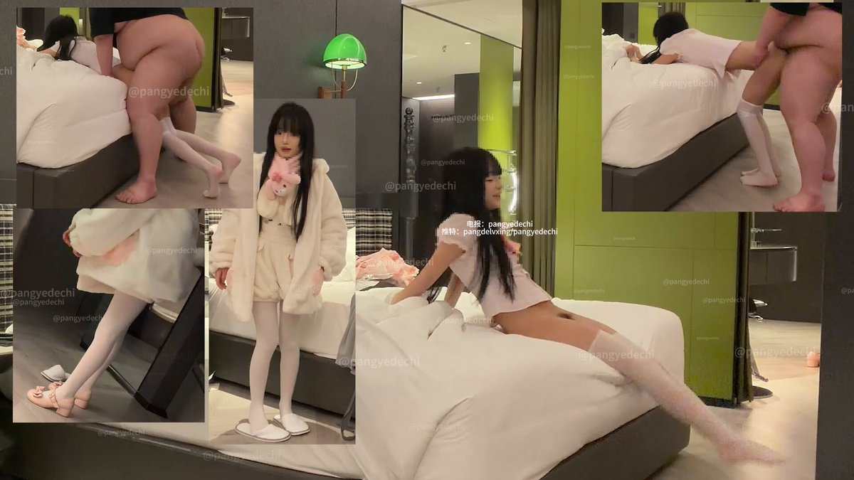 萝莉少女酒店床上翘臀后入狂干高潮连连