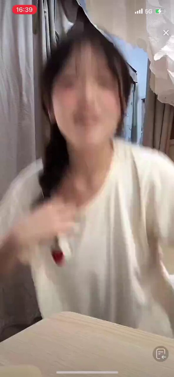 Innocent-Looking Schoolgirl Live Teases with Big Breasts! Strawberry T‑Shirt and Perky Butt Sways Seductively