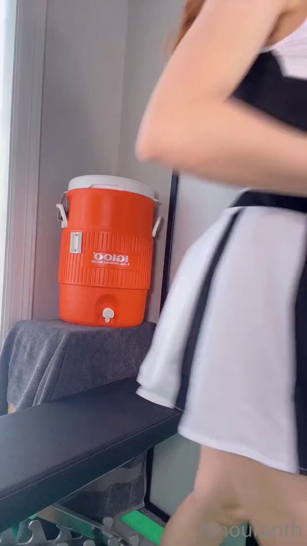 Redhead Hottie in Cheerleader Outfit Masturbation Show! Licking Cock, Perky Ass Squirting — 123av.fun Exclusive