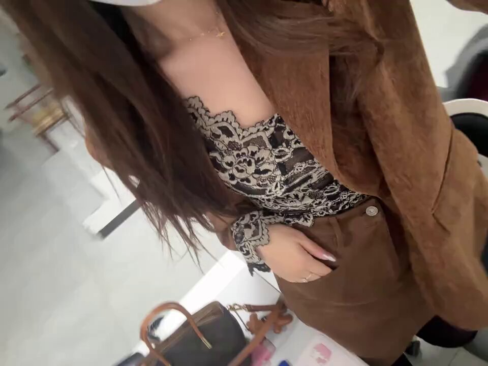 Sexy Long-Haired OL Lace See-Through Temptation — 123av.fun Exclusive Busty Bonus