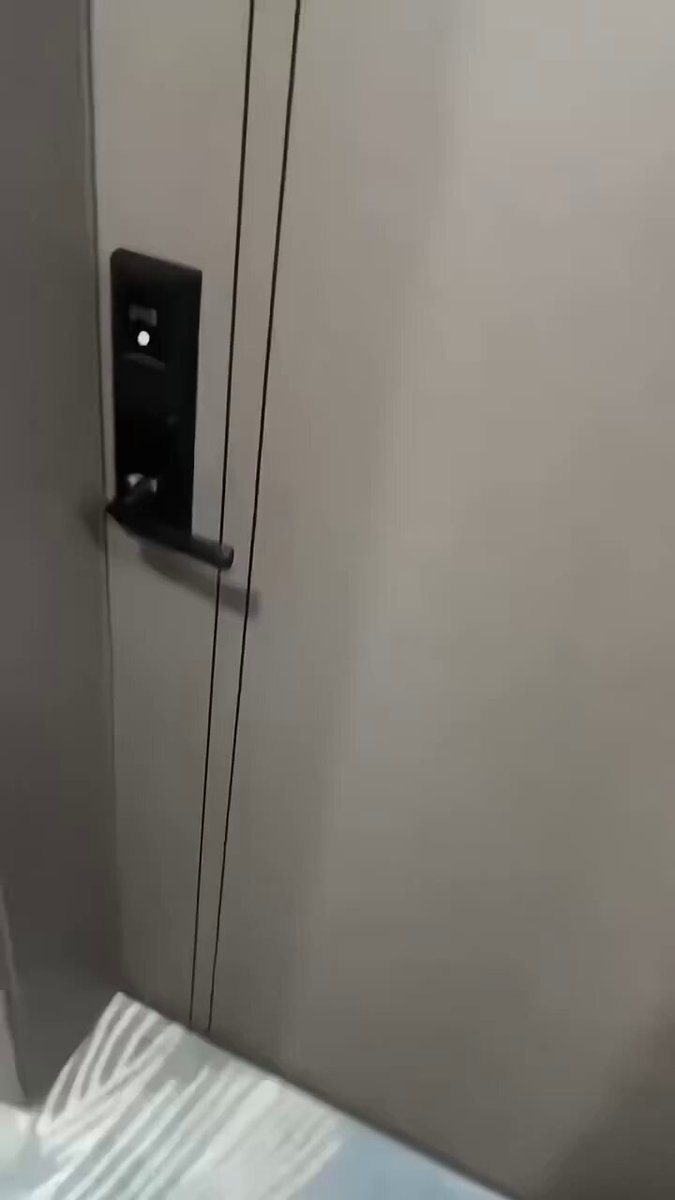 Wild Bondage Training: Two Ropes on Hotel Door Lock